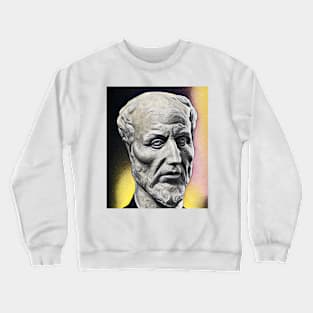 Plotinus Portrait | Plotinus Artwork 9 Crewneck Sweatshirt